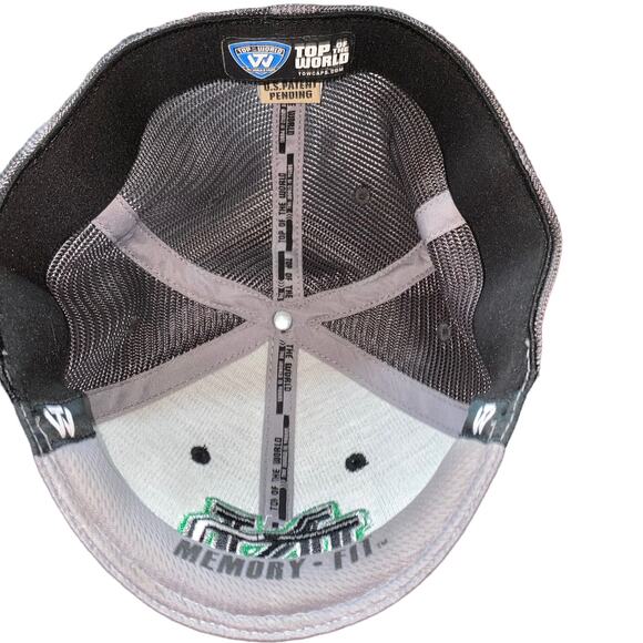 Notre Dame Fighting Irish Top of the World Memory Fit Hat fitted hat cap black - Picture 6 of 12